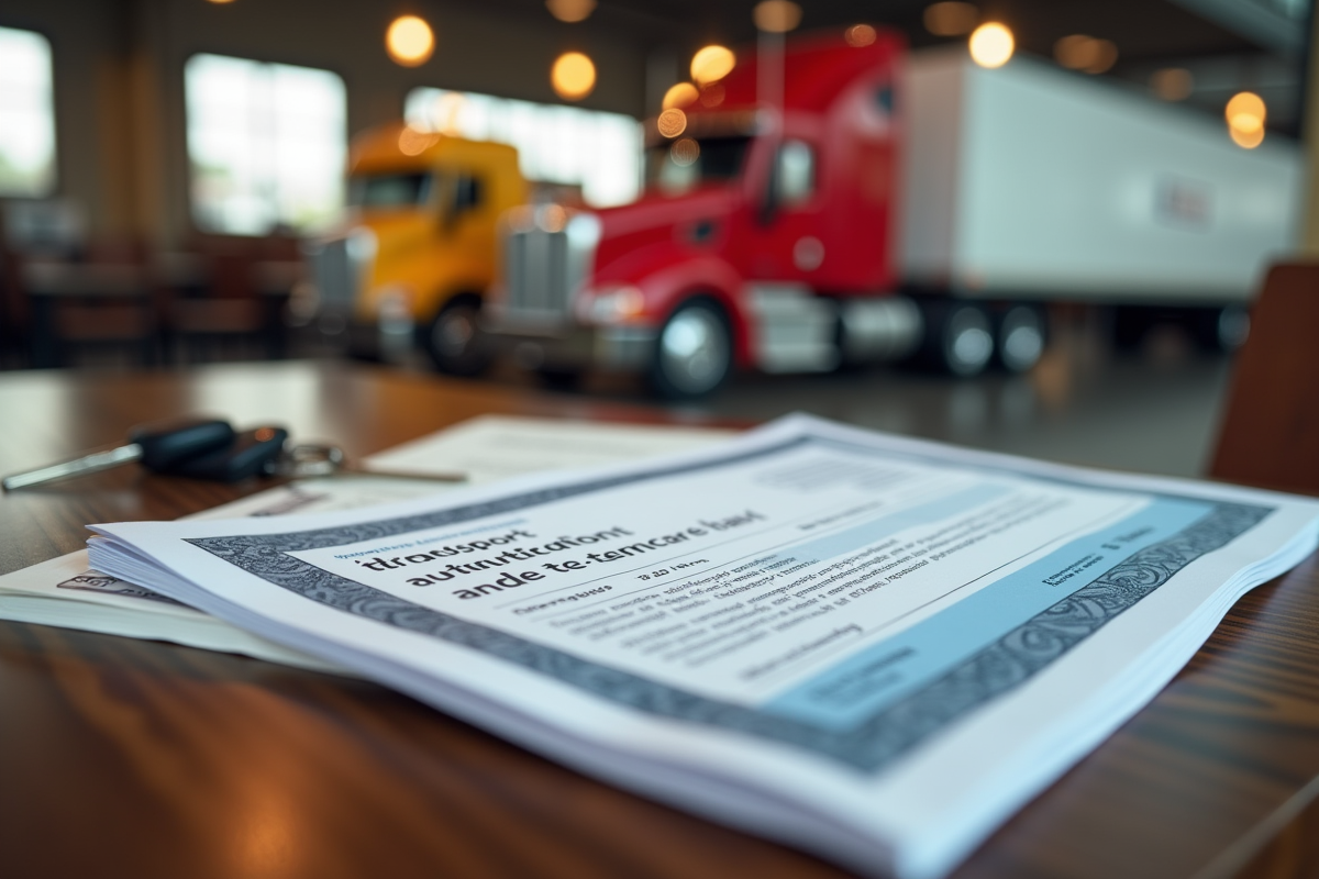 documents camion