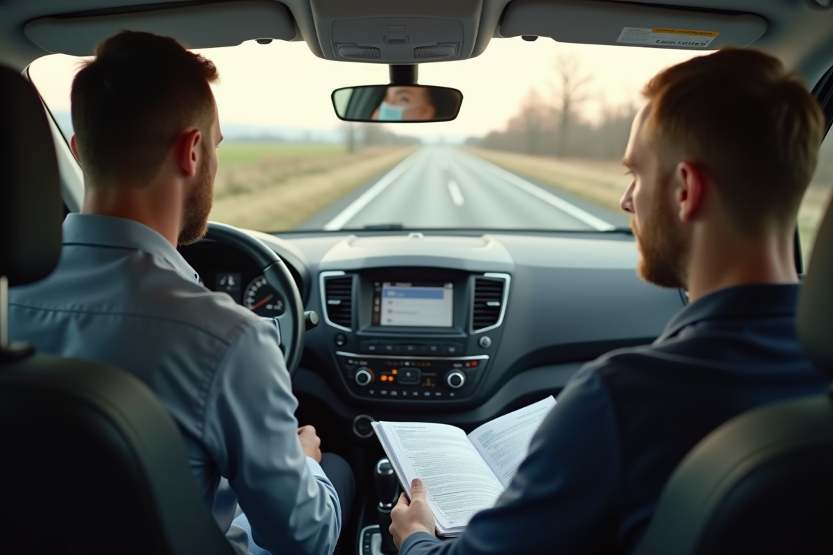 voiture conduite