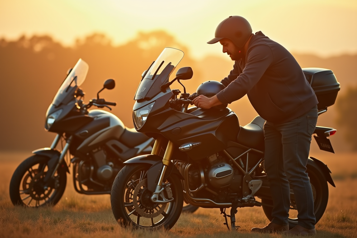 enfant moto